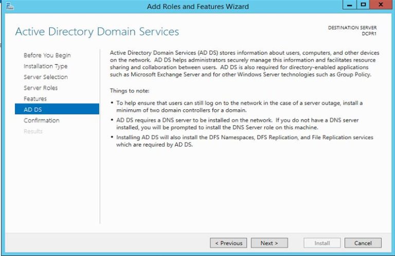 Step by Step guide to setup Active Directory on Windows Server 2012 ...
