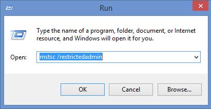 Restricted Admin Mode for Remote Desktop Connections - Technical Blog | REBELADMIN