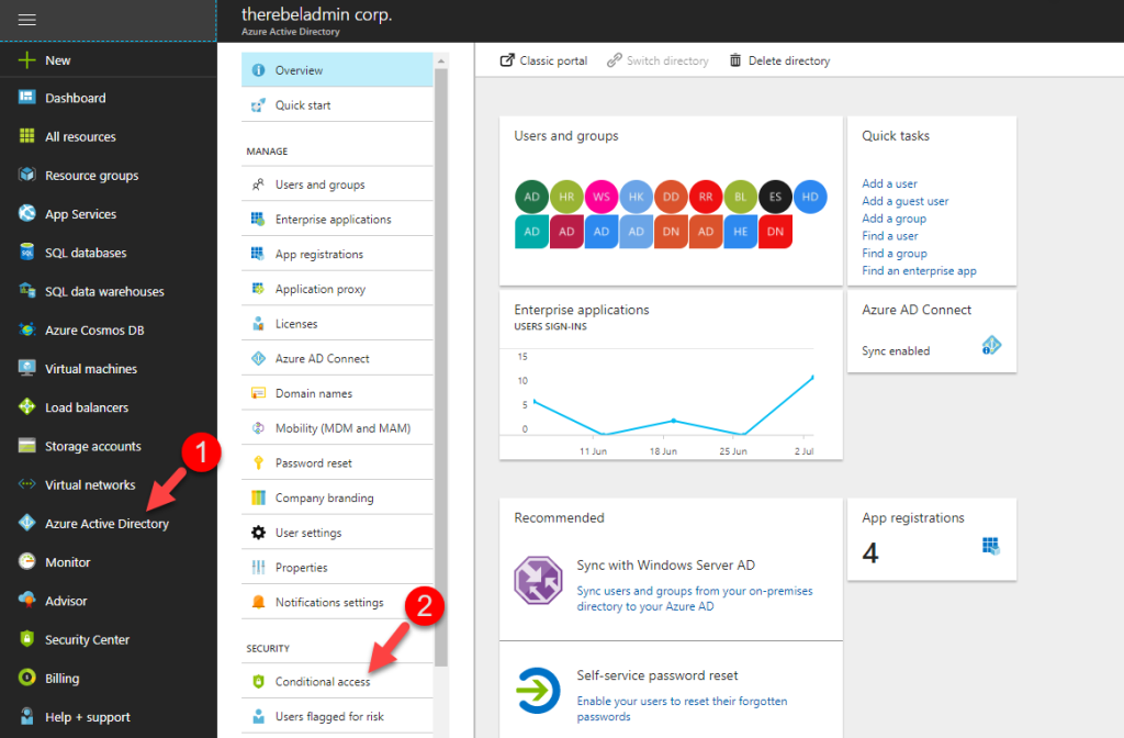Conditional Access Policies with Azure Active Directory - REBELADMIN