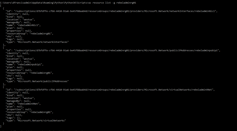 Step-By-Step guide to create Azure VM using Azure CLI 2.0 - REBELADMIN