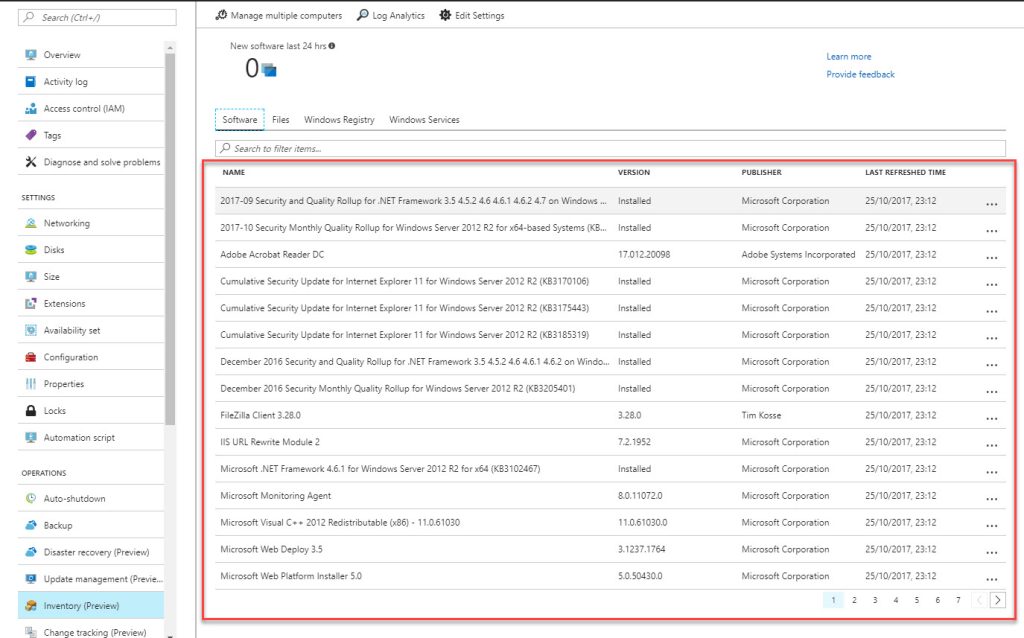 Introducing change tracking and inventory features for Azure VM Technical Blog REBELADMIN