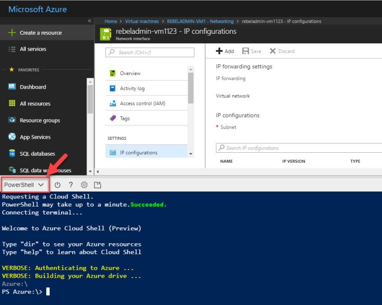 How to reenable Network Interface in Azure VM? Technical Blog