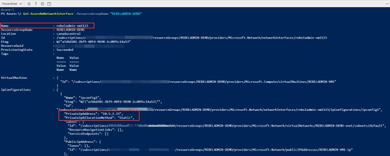 How To Re enable Network Interface In Azure VM Technical Blog REBELADMIN