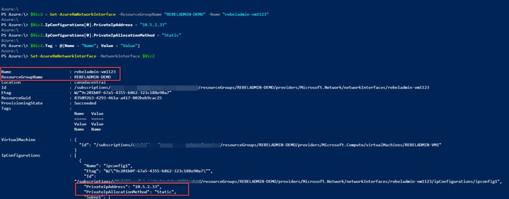How To Re enable Network Interface In Azure VM Technical Blog REBELADMIN
