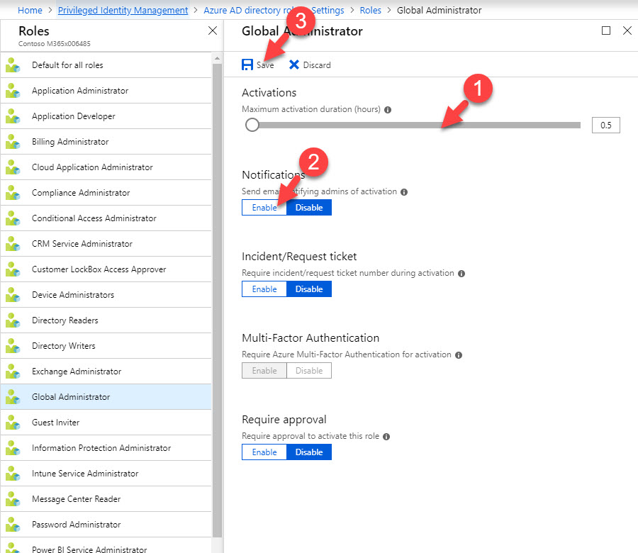 temporary role assignment azure