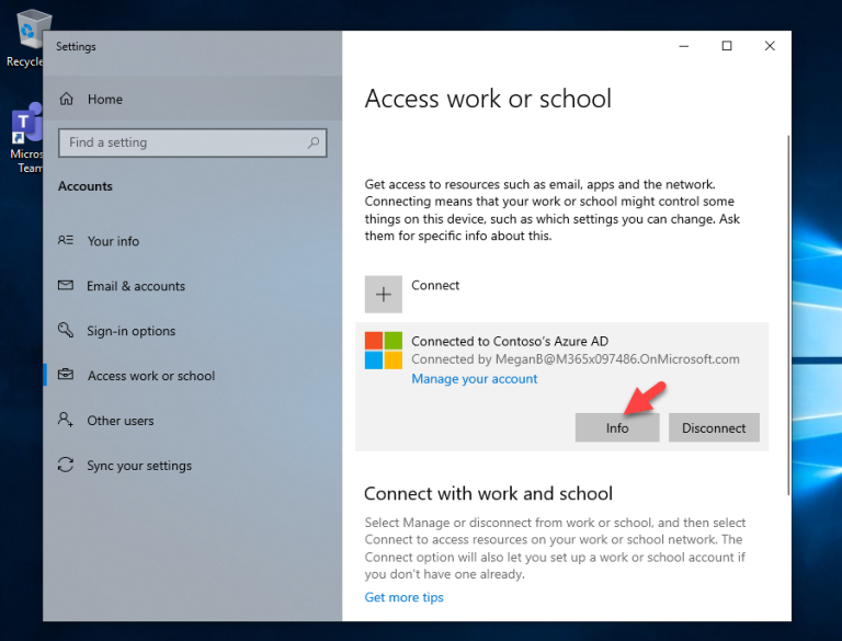 Step by step guide to enable bitlocker for cloud managed windows 10