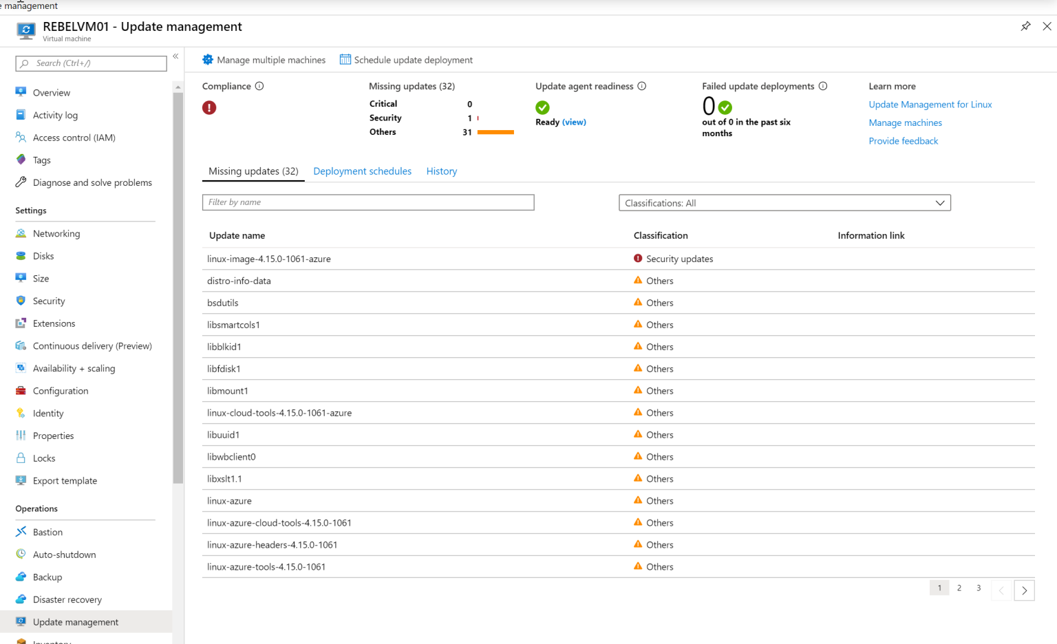 Step-by-Step Guide: How to update an Azure Linux VM using Update ...