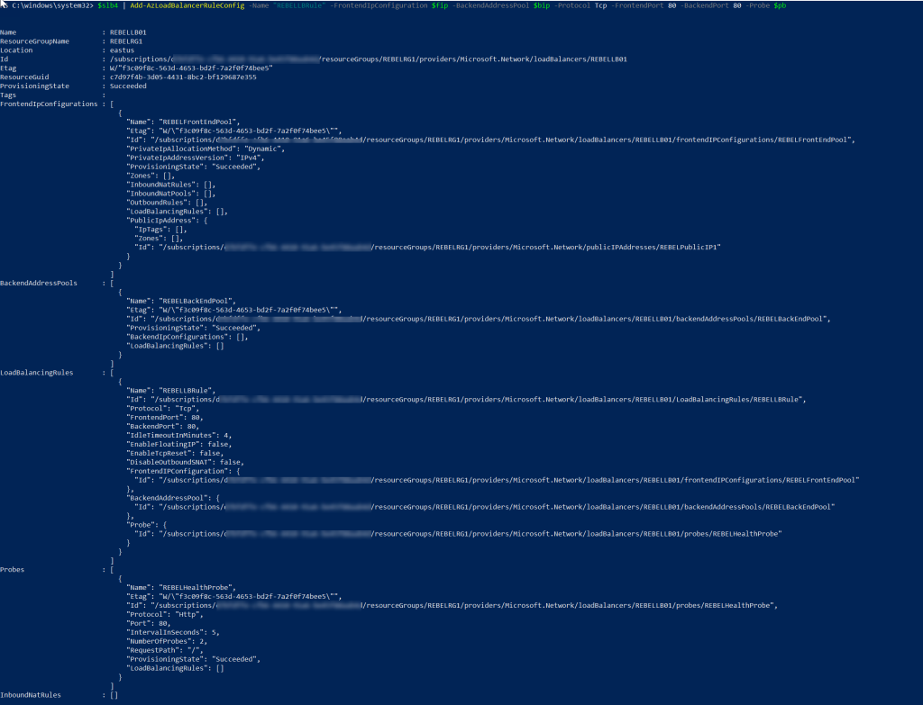 Step-by-Step Guide: How to setup an Azure load balancer? (PowerShell ...
