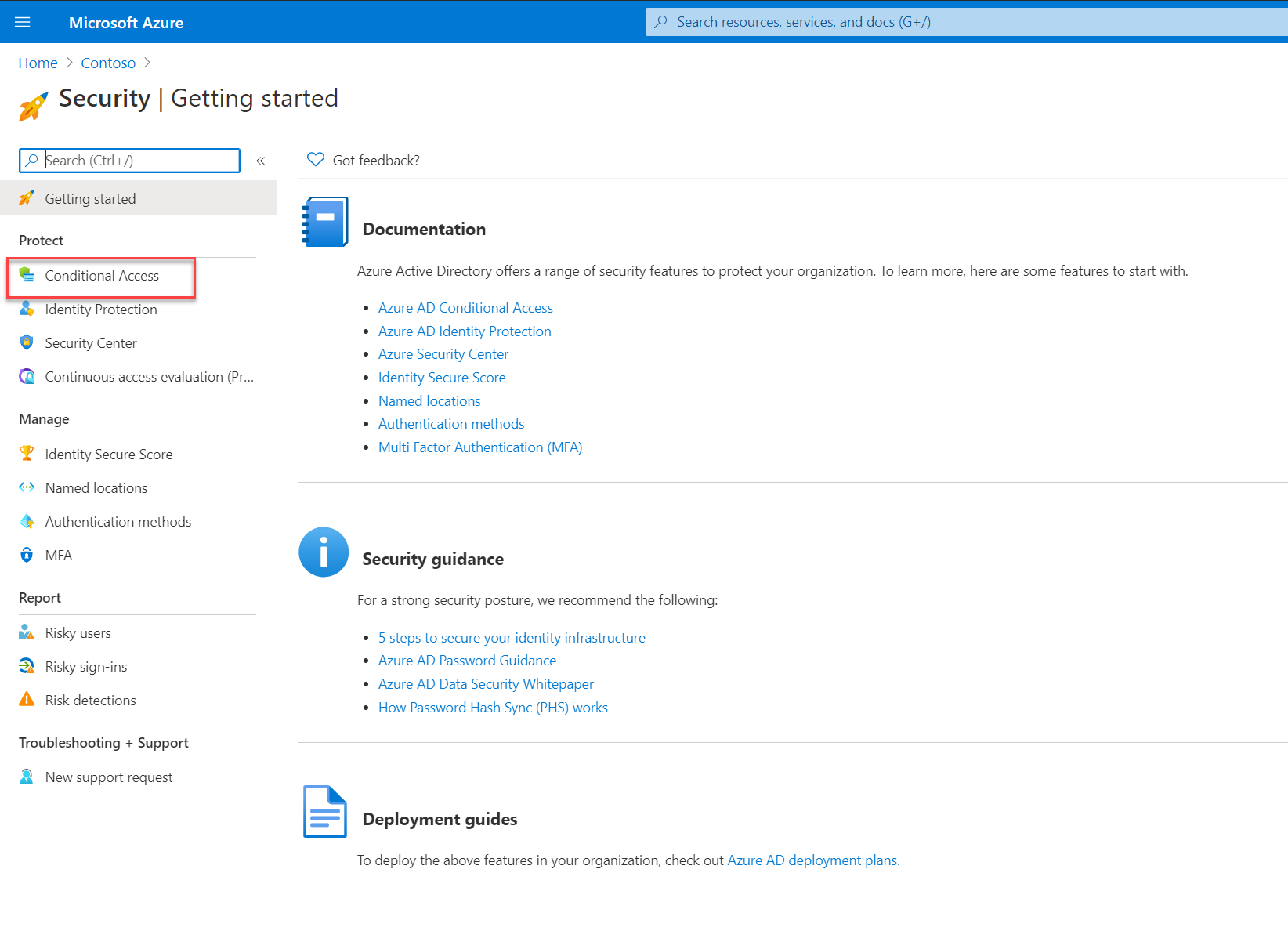 Azure Active Directory Conditional Access Policies