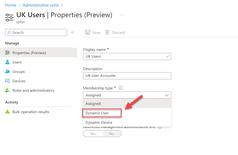 Click Add Dynamic Query Entra Step-by-Step Guide: How to setup Entra ID Administrative Units ...