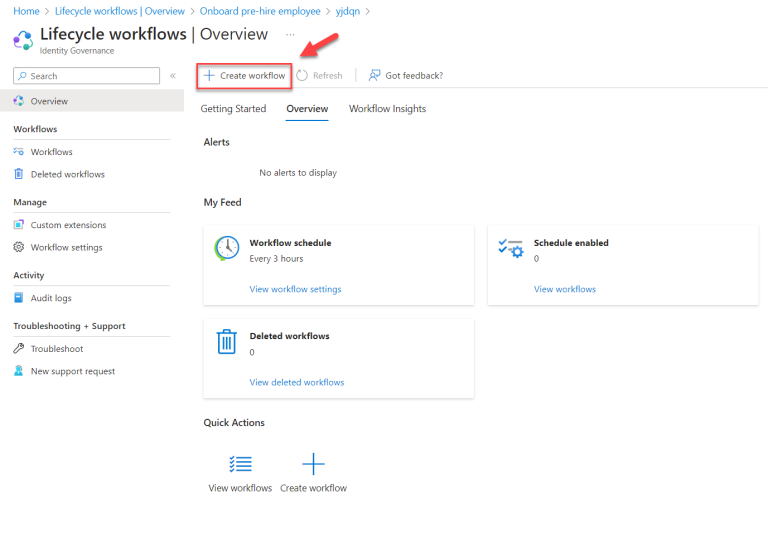 Latest : Configure Entra ID lifecycle workflow to trigger mover task