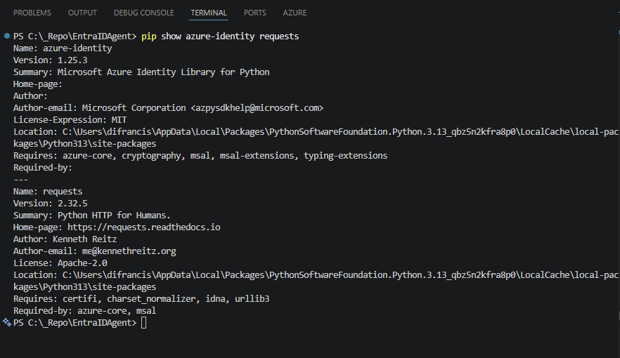 Python library